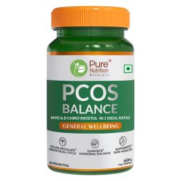 Pure Nutrition: PCOS Balance Tablets for Women | 60 Veg Tablets