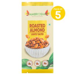 Ambrosia: California Roasted & Salted Almonds Mini Packs 40g | Pack of 5