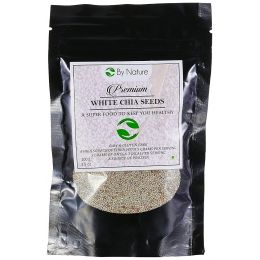 By Nature: White Chia Seeds - 100gm