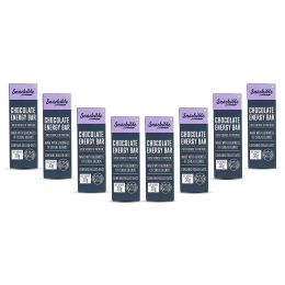 Snackible: Chocolate Energy Bar (Pack of 8) - 8x30gm