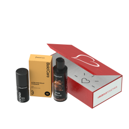 Bold Care: The Bedroom Pack - Extend Delay Spray, Chocolate Lubricant and Ultra-thin delay condoms