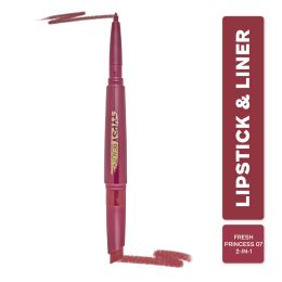 Typsy Beauty: Twist & Pout Lipstick & Lip Liner- Fresh Princess
