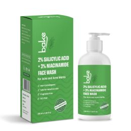 Bake Cosmetics:   2% Salicylic Acid + 3% Niacinamide Face Wash