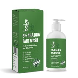 Bake Cosmetics:   5% AHA BHA Face Wash with Glycolic Acid