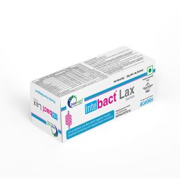 Dr. Morepen: INTEBACT LAX | Probiotic Supplement for Gut Health - 4 Sachets