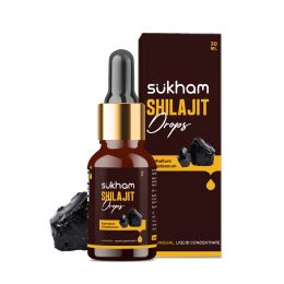 Sukham: Sukham Shilajit Drops 30 ml