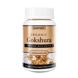 Sukham: Sukham Organic Gokshura Capsules