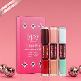 Typsy Beauty: Colour Riot 6-IN-1 Nail Polish Kit