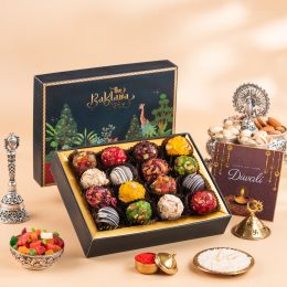 The Baklava Box: Drak Forest Festive Indian Fusion Box - 350 gm