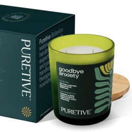 Puretive: Goodbye Anxiety Scented Candles - Rosemary Lavender Blend