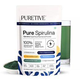 Puretive: Spirulina Powder | Superfood for Weight Management & Immunity