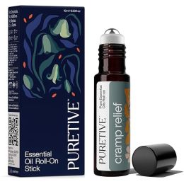 Puretive: Cramp Relief Plant Therapy Roll On | Period Pain Reducing Roll On