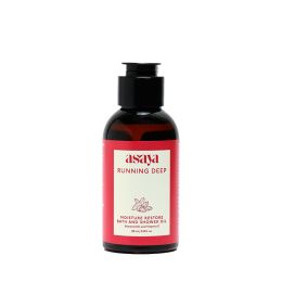 Asaya: Running Deep Moisture Restore Bath and Shower Oil - 100 ml