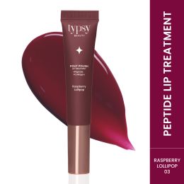 Typsy Beauty: Pout Polish Peptide Lip Treatment Balm|Raspberry Lollipop |8ml
