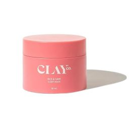 ClayCo.: Rice & Sake Sleep Mask 50 Ml | Face Mask For Glowing Skin | Night Cream For Glass skin