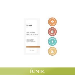 iUNIK: Black snail restore serum 1.5ml (Pack of 5)