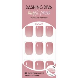 Dashing Diva:    MAGICPRESS Pink BlushRegular (Round)