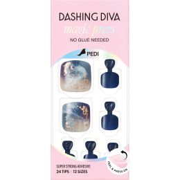 Dashing Diva: MAGICPRESS Ocean Storm (Pedi)