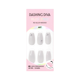Dashing Diva: MAGICPRESS Pearl Grey (Coffin)