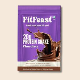 FitFeast: Whey Protein - Chocolate Sachet | 50g EachPack of 7