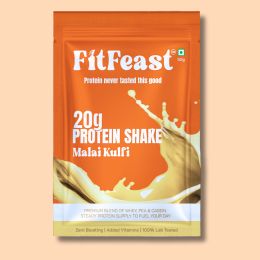 FitFeast: Whey Protein - Malai Kulfu Sachet | 50g EachPack of 21