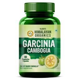 Vlado's Himalayan Organics: Garcinia Cambogia Supplement for Weight Management - 60 Veg Capsules