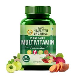 Vlado's Himalayan Organics: Plant Based Multivitamin with 60+ Extracts- 60 Vegetarian Capsules