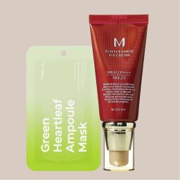 Kindlife: Missha M Perfect Cover BB Cream + Frudia Green Heartleaf Ampoule Mask
