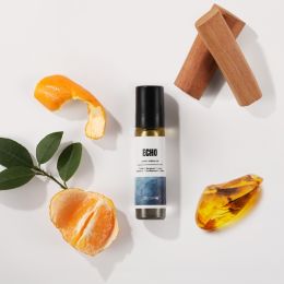 Detoxie: Detoxie | Echo - Luxury Parfum Oil (Attar) | Non-Alcoholic| Long Lasting | Trufle, Bergamot, Lotus, Mandarin, Sandalwood & Amber | Unisex | 8 ml Rollon