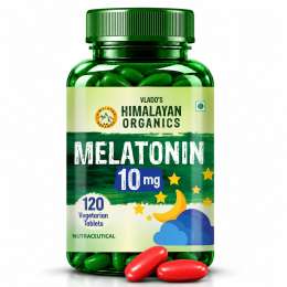 Vlado's Himalayan Organics: Melatonin 10Mg (Healthy Sleep Cycle) - 120 Tablets