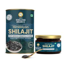 Vlado's Himalayan Organics: Himalayan Shilajit/Shilajeet Resin 20g