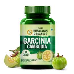 Vlado's Himalayan Organics: Garcinia Cambogia Supplement for Weight Management - 60 Veg Capsules