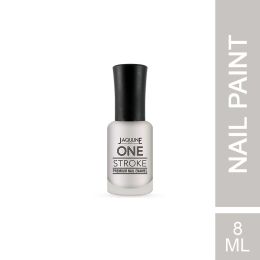 Jaquline USA: One Stroke Premium Nail Enamel Silver Sand # J01 8ML