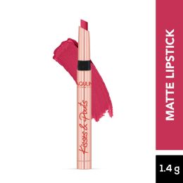 Jaquline USA: Kisses & Pouts Transfer Proof Matte Lipstick 1.4gm Candy Kiss 07