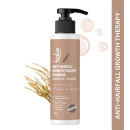 Bake Cosmetics: Rosemary Anti-Hair Fall Shampoo with Black Onion & Methi Dana for Growth, Dandruff & Hair Loss Control