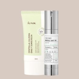 VT Cosmetics: Cica Reedle Shot 100 Essence | 50ml+ Centella Calming Daily Sunscreen SPF 50+ PA++++ 60ml