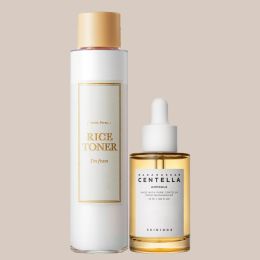 SKIN1004: SKIN1004 Centella Ampoule 55ml & I'm From Rice Toner 150ml