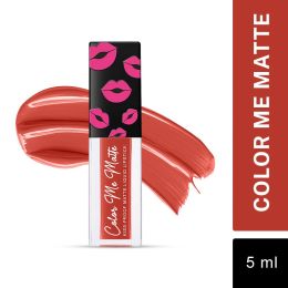 Jaquline USA: Color Me Matte Liquid Lipstick 5ml Spice Orange