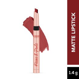Jaquline USA: Kisses & Pouts Transfer Proof Matte Lipstick 1.4gm Teaser Kiss 04