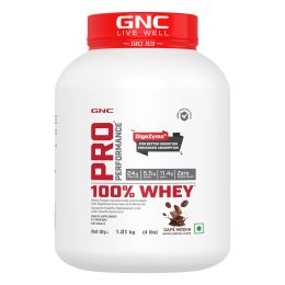 GNC: Pro Performance 100% Whey Protein Powder | Cafe Mocha | 4 lbs