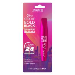 Jaquline USA: Pro Stroke Bold Black Volumising Mascara 24Hrs 9.5ml
