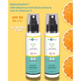 The Co Being: ON THE GO Set of 2 All Natural Face & Body Suncscreen Spray 100ml
