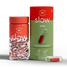 Wellbeing Nutrition: Burn with Capsimax™, Garcinia, Chromium & Liquid L-Carnitine | 60 Veg Caps