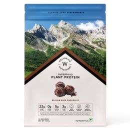 Wellbeing Nutrition: Special Offer -Superfood Plant Protein - Dark Chocolate Hazelnut - 500 gm