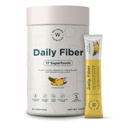 Wellbeing Nutrition: Daily Fiber - Pina Colada Flavor - 30 Servings