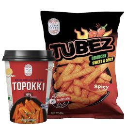 Good Seoul: Korean Rice Cake Topokki spicy + Tubez Spicy (85 g)