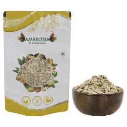 Ambrosia: Ambrosia Premium Sunflower Seeds Pouch 250g |Raw| Unroasted (Pack of 1)