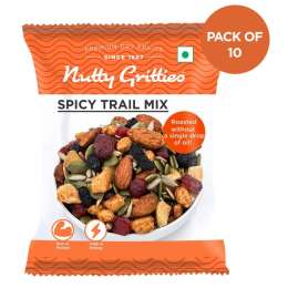 Nutty Gritties: Spicy Trail Mix -240g (10 Pack of 24g each)