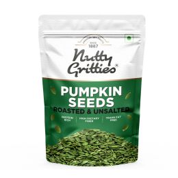 Nutty Gritties: Roasted Pumpkin Seeds, Unsalted - 200g