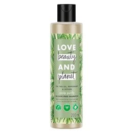Love Beauty And Planet: Tea Tree, Peppermint & Vetiver Sulfate Free Purifying Shampoo, 200ml